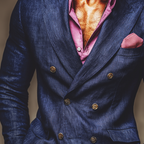 Men's Retro Casual Solid Color Blazer MTA2679L5TO